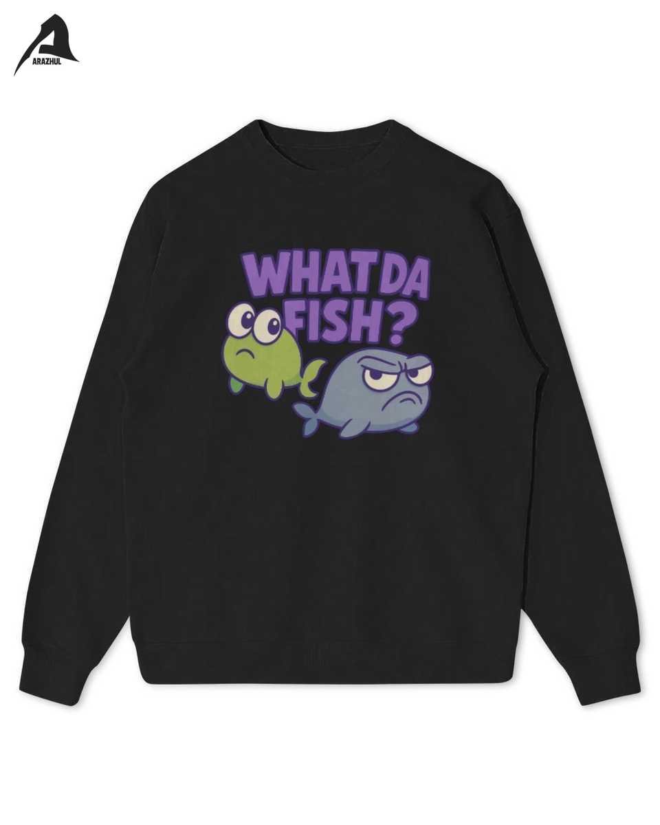Arazhul What Da Fish Kinder T-Shirt | Dr. Auge & Glubbux Cartoon Spruch 3 Arazhul What Da Fish Kinder T-Shirt | Dr. Auge & Glubbux Cartoon Spruch - Image 3