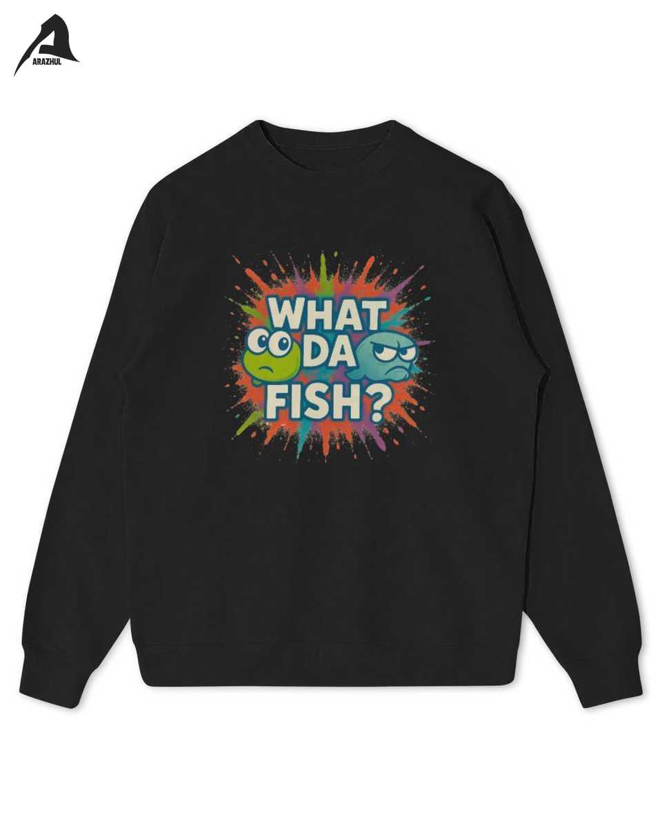 What Da Fish Arazhul Kinder T-Shirt | Lustiger Gamer Spruch mit Dr. Auge & Gurke 2 What Da Fish Arazhul Kinder T-Shirt | Lustiger Gamer Spruch mit Dr. Auge & Gurke - Image 2