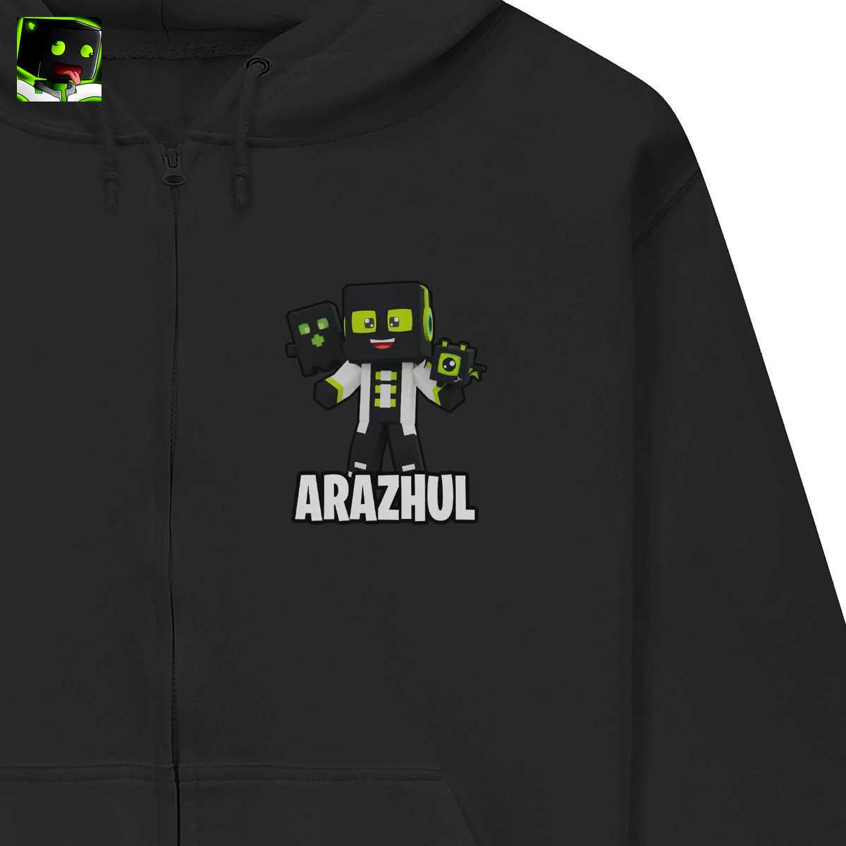 Arazhul Merch: Block-Welt Gaming Held & Freunde T-Shirt - Pixel-Design Fanwear 2 Arazhul Merch: Block-Welt Gaming Held & Freunde T-Shirt - Pixel-Design Fanwear - Image 2