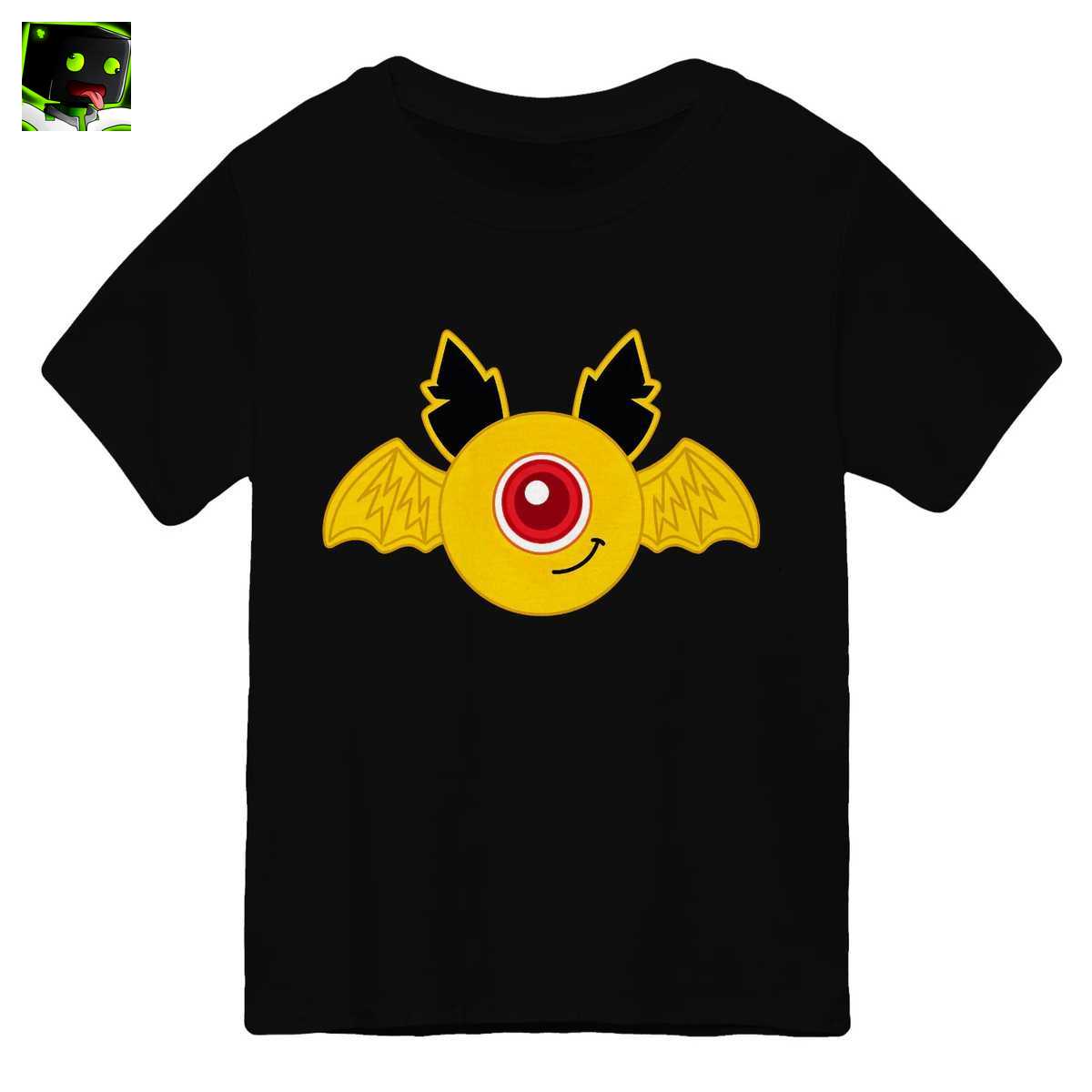 Arazhul Merch: Gelber Kugelblitz Fledermaus Zyklop für Gamer - Offizielles Dr. Auge T-Shirt 1 Arazhul Merch: Gelber Kugelblitz Fledermaus Zyklop für Gamer - Offizielles Dr. Auge T-Shirt