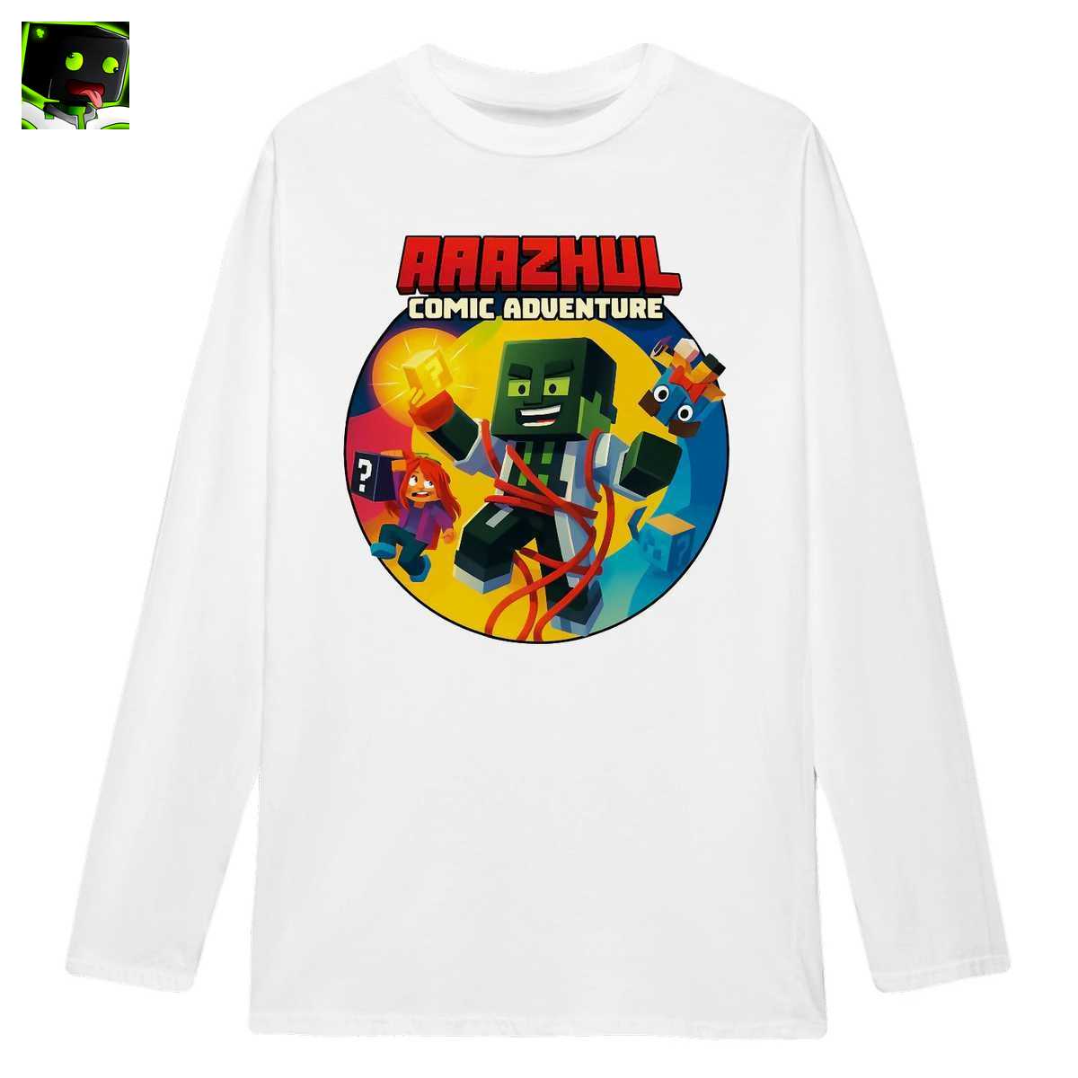 Arazhul Merch: Komisches Abenteuer in der Geschenk-Dimension - Comic-Stil Fan-Shirt 2 Arazhul Merch: Komisches Abenteuer in der Geschenk-Dimension - Comic-Stil Fan-Shirt - Image 2