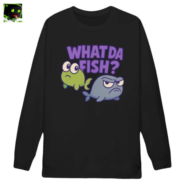 What Da Fish Arazhul Merch: Lustiger What Da Fish Witziger Cartoon Fische Spruch ...