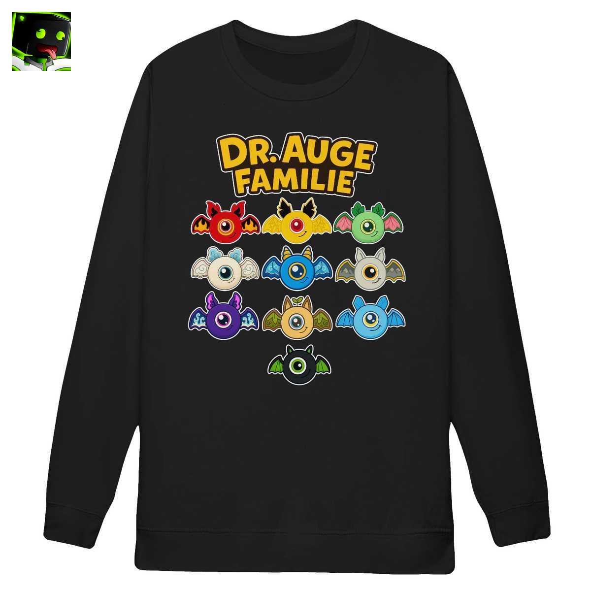Arazhul Merch: Doktor Flederauge Familie T-Shirt - Süße Gaming Monster Kollektion 3 Arazhul Merch: Doktor Flederauge Familie T-Shirt - Süße Gaming Monster Kollektion - Image 3