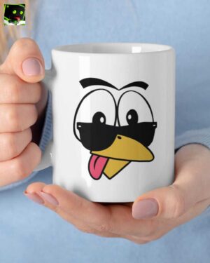 Arazhul Merch: Tasse: Lustiger Cartoon Vogel Becher