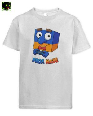 Prof. Merch: Nase Arazhul Gaming Kinder T-Shirt | Süßes Block Design